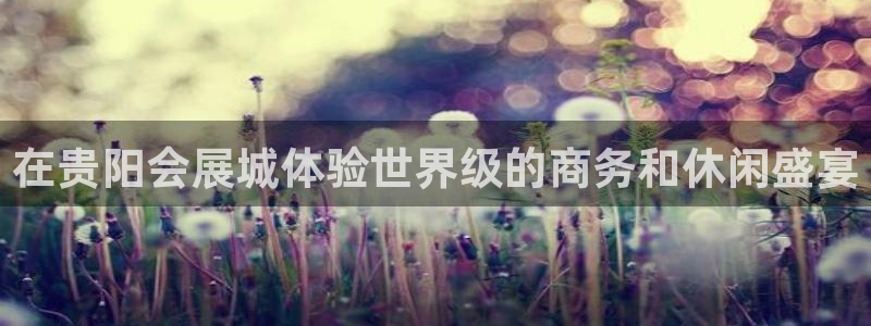 果博平台苹果电脑怎么下载：在贵阳会展城体验世界级的商务和休闲盛宴
