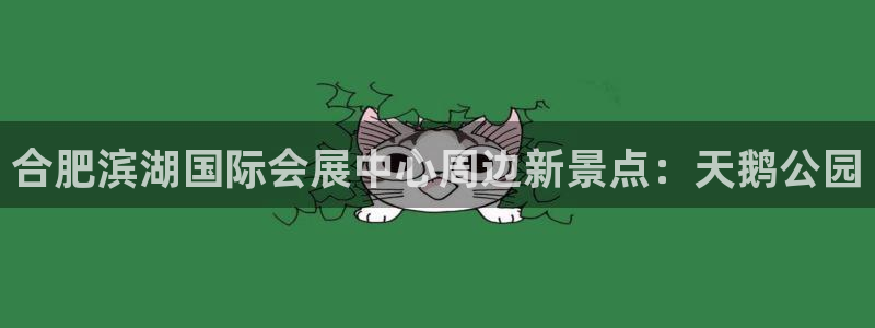 果博官网客服电话号码：合肥滨湖国际会展中心周边新景点：天鹅公园