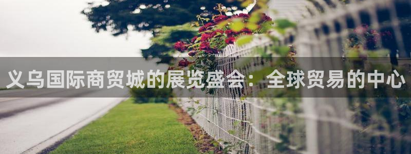 果博注册电话：义乌国际商贸城的展览盛会：全球贸易的中心