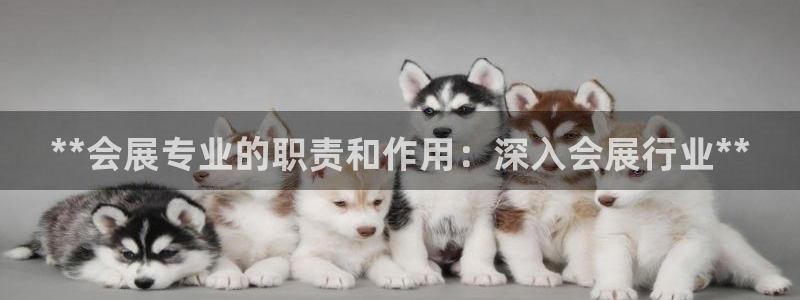 果博总台电话：**会展专业的职责和作用：