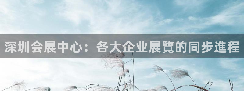 果博公司客服电话多少：深圳会展中心：各大企业展覽的同步進程